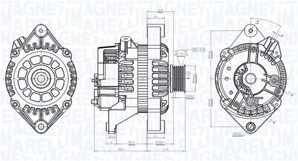 Magneti Marelli Alternator/Dynamo 063731053010