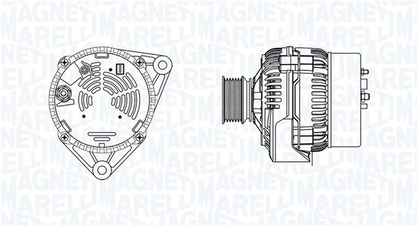 Magneti Marelli Dynamo / Alternator 063731062010