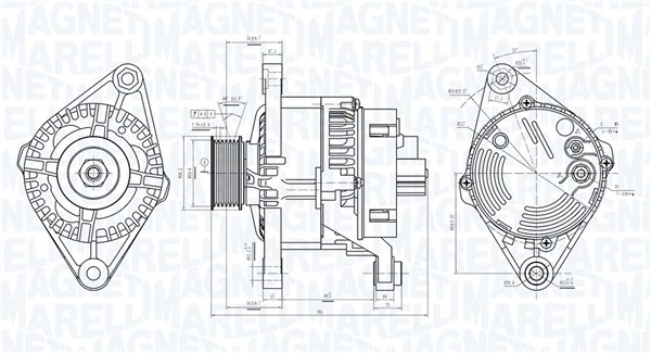 Magneti Marelli Alternator/Dynamo 063731084010