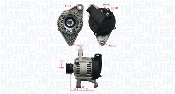 Magneti Marelli Alternator/Dynamo 063731220010