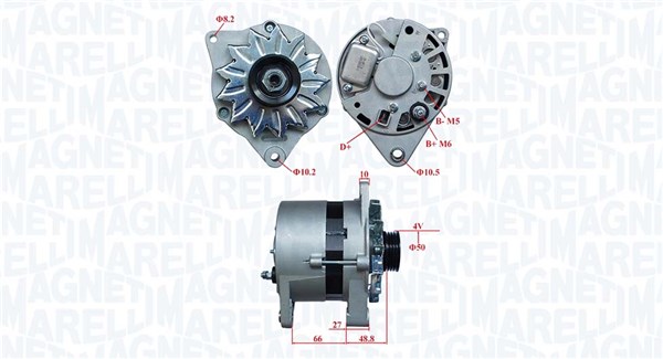 Magneti Marelli Alternator/Dynamo 063731455010