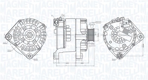 Magneti Marelli Alternator/Dynamo 063732041010