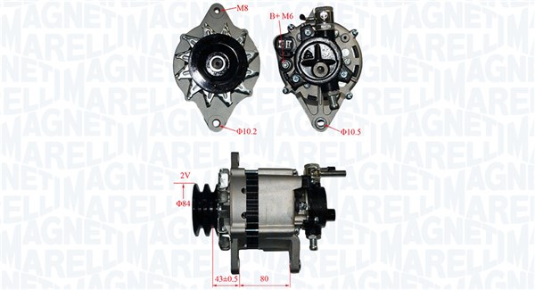 Magneti Marelli Alternator/Dynamo 063735114010