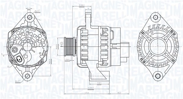 Magneti Marelli Alternator/Dynamo 063736094010