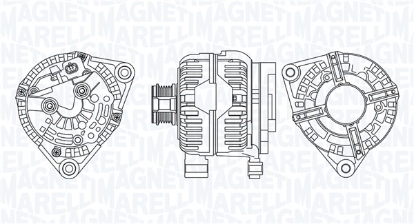 Magneti Marelli Dynamo / Alternator 063730848010