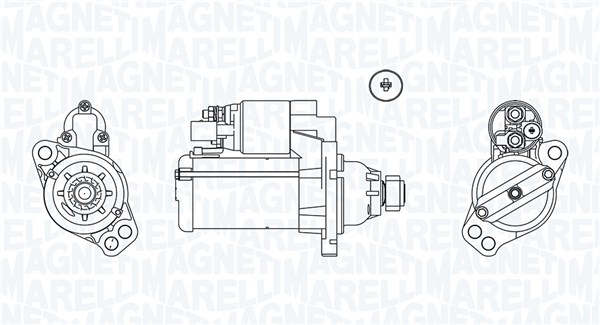 Magneti Marelli Startmotor / Starter 063720058010