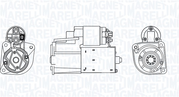 Magneti Marelli Startmotor / Starter 063720103610
