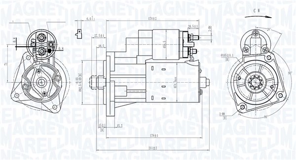 Magneti Marelli Starter 063720297010