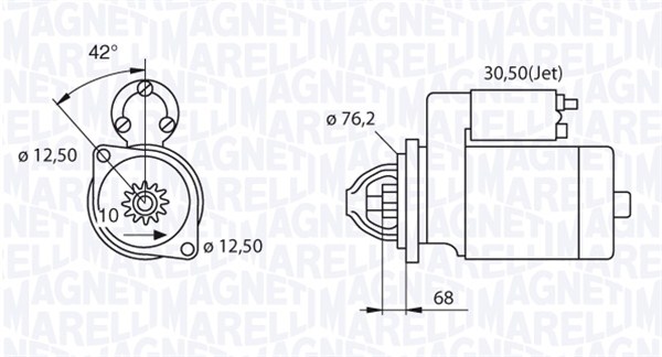 Magneti Marelli Starter 063521250480