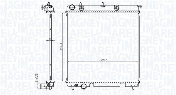 Magneti Marelli Radiateur 350213173500