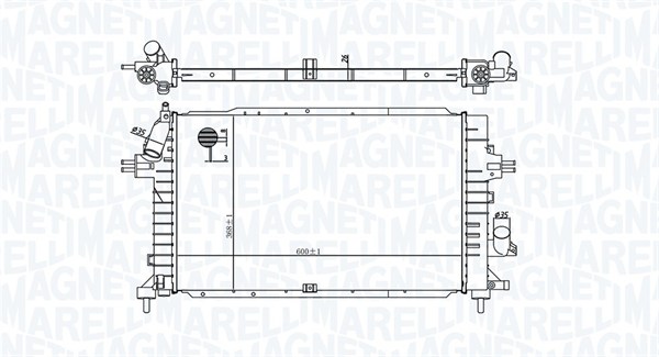 Magneti Marelli Radiateur 350213176100