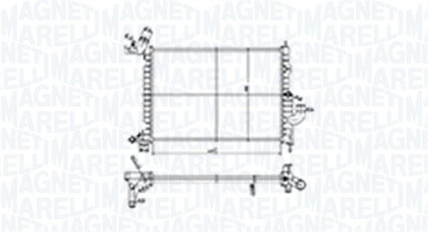 Magneti Marelli Radiateur 350213184500