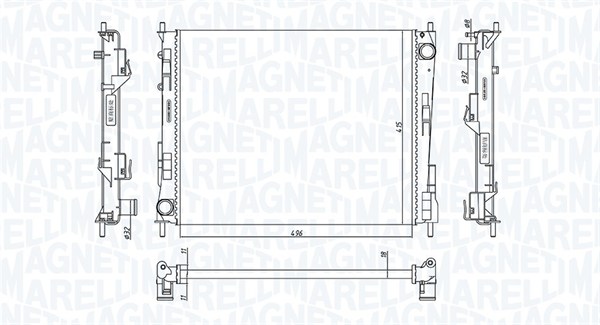 Magneti Marelli Radiateur 350213186800