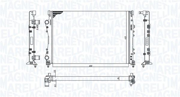 Magneti Marelli Radiateur 350213188600