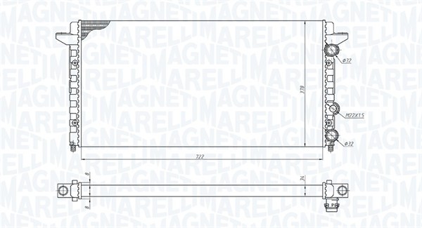 Magneti Marelli Radiateur 350213189200