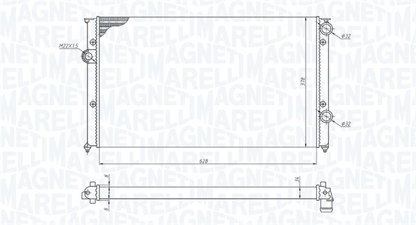 Magneti Marelli Radiateur 350213191200