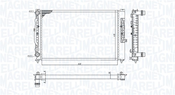 Magneti Marelli Radiateur 350213191700