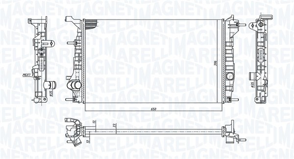 Magneti Marelli Radiateur 350213199200