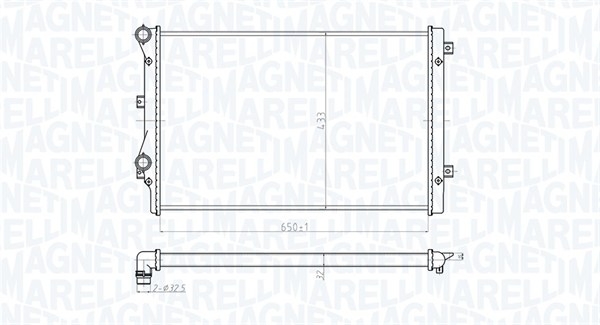Magneti Marelli Radiateur 350213852000