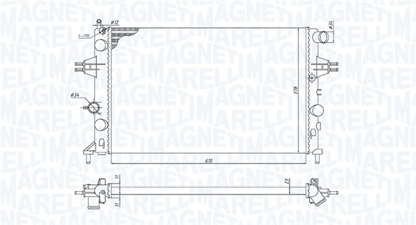 Magneti Marelli Radiateur 350213970000