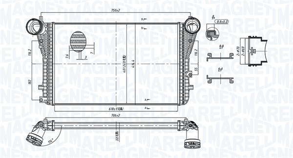 Magneti Marelli Interkoeler 351319204040