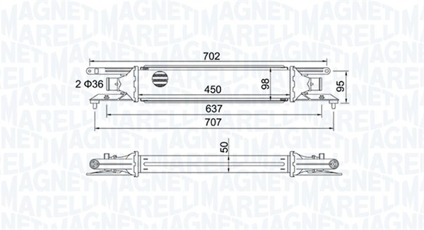 Magneti Marelli Interkoeler 351319204090