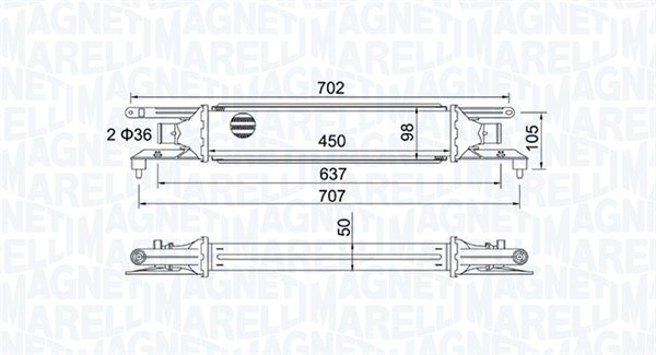 Magneti Marelli Interkoeler 351319204110