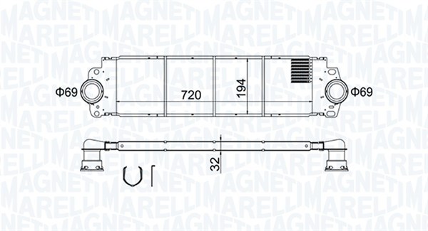 Magneti Marelli Interkoeler 351319204200