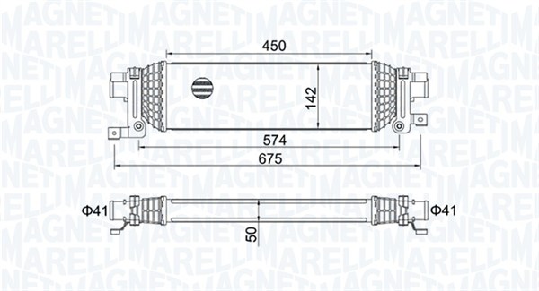 Magneti Marelli Interkoeler 351319204380