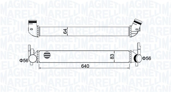 Magneti Marelli Interkoeler 351319204410