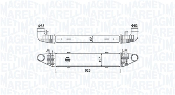 Magneti Marelli Interkoeler 351319204540