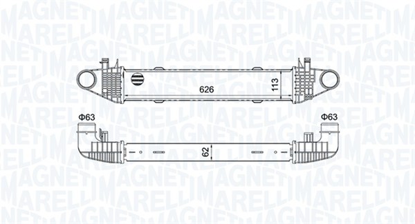 Magneti Marelli Interkoeler 351319204550