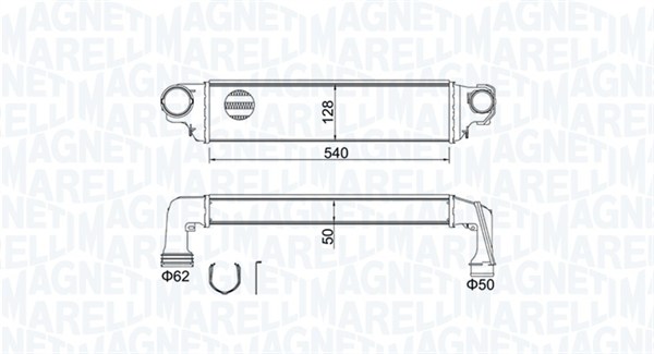 Magneti Marelli Interkoeler 351319204590