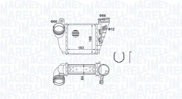 Magneti Marelli Interkoeler 351319204870