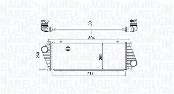 Magneti Marelli Interkoeler 351319205020