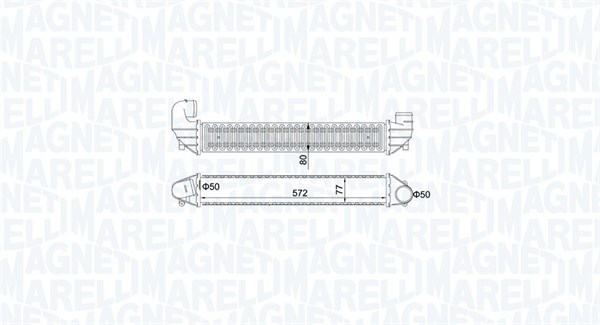 Magneti Marelli Interkoeler 351319205270