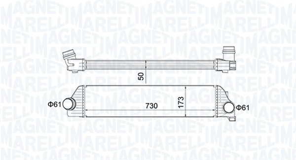 Magneti Marelli Interkoeler 351319205410