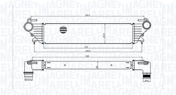 Magneti Marelli Interkoeler 351319205530