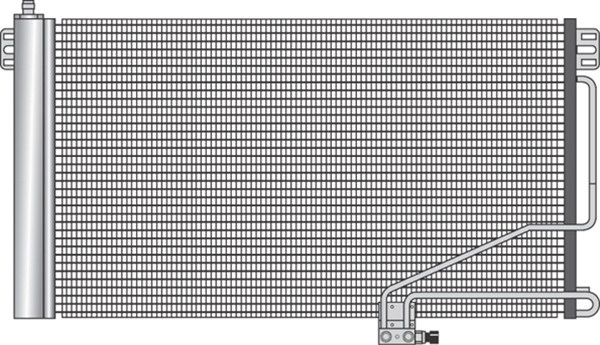 Magneti Marelli Airco condensor 350203374000