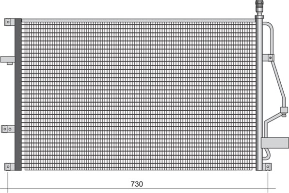 Magneti Marelli Airco condensor 350203488000
