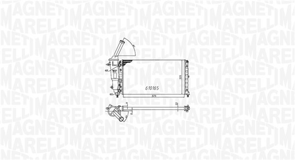 Magneti Marelli Radiateur 350213176000