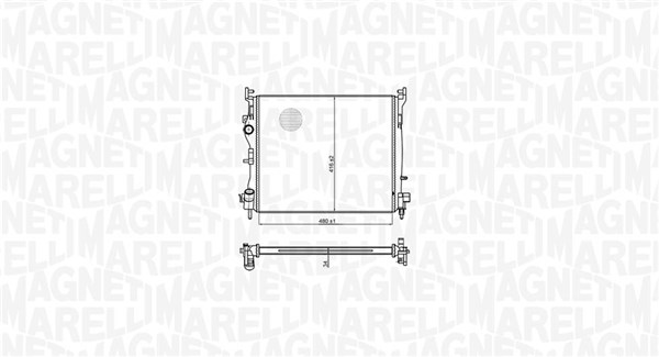 Magneti Marelli Radiateur 350213179300