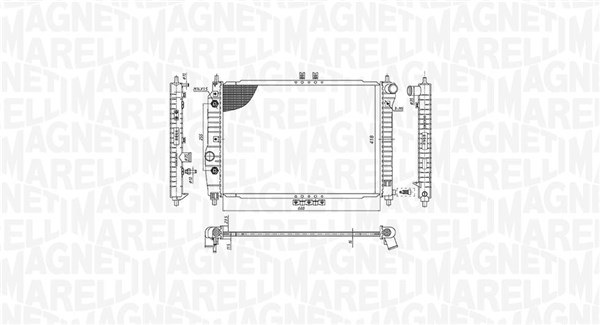 Magneti Marelli Radiateur 350213197400