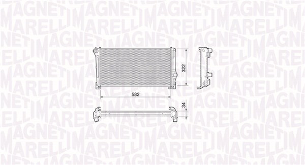 Magneti Marelli Radiateur 350213199000