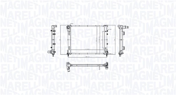 Magneti Marelli Radiateur 350213212300