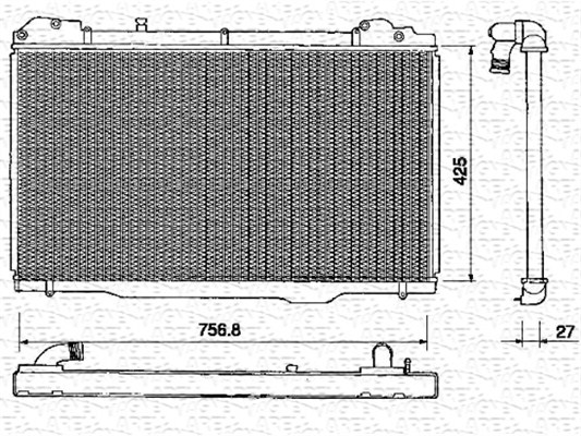 Magneti Marelli Radiateur 350213378000