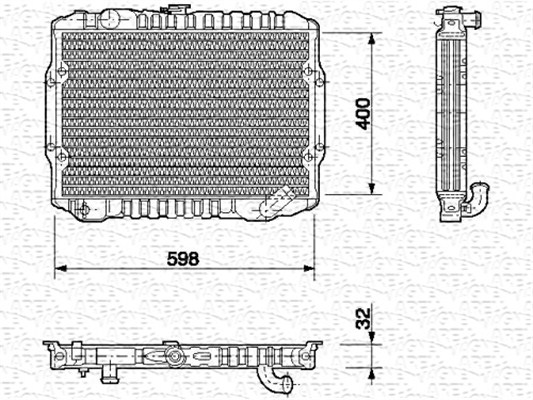 Magneti Marelli Radiateur 350213549000