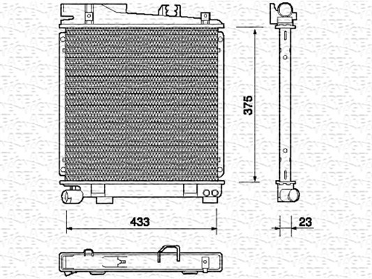 Magneti Marelli Radiateur 350213699000