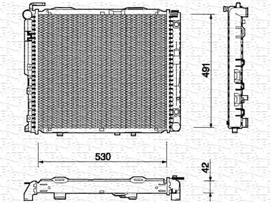 Magneti Marelli Radiateur 350213763000