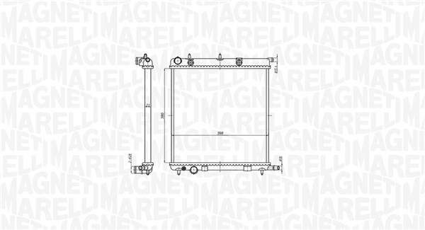 Magneti Marelli Radiateur 350213819000